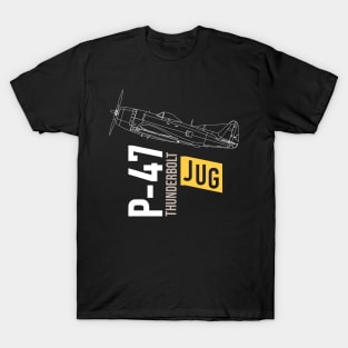 P-47 Thunderbolt: The Jug T-Shirt